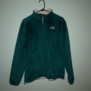 Womens The North Face Osito Teal Jacket/Coat